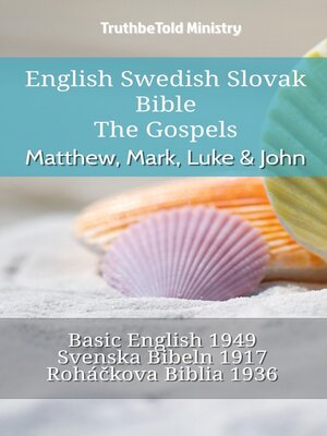 cover image of English Swedish Slovak Bible--The Gospels--Matthew, Mark, Luke & John